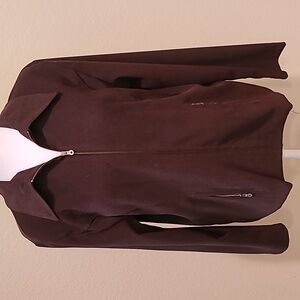 **HOST PICK** Courtenay Brown Stretch Zipper Jacket Size 10